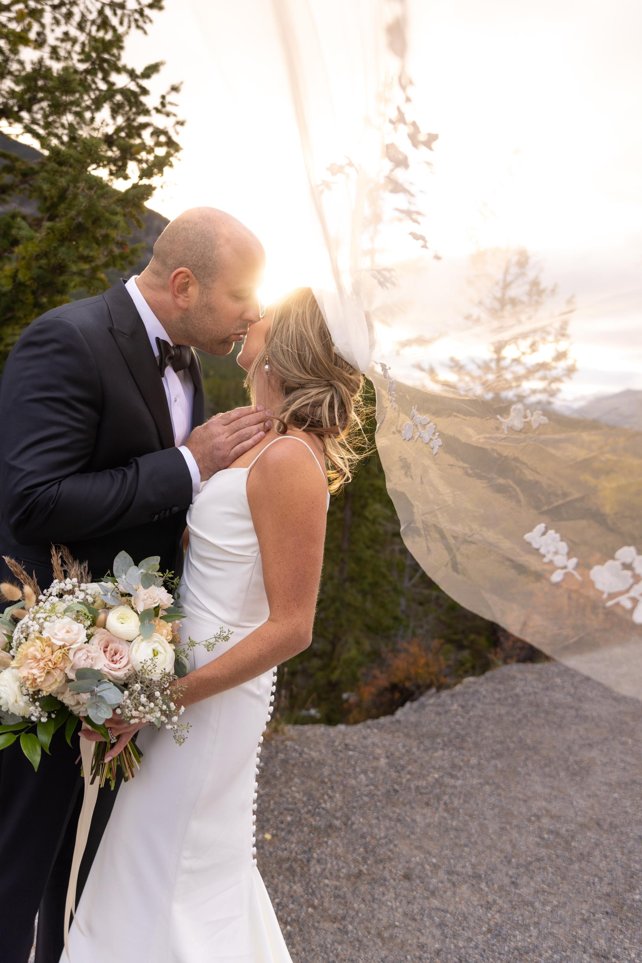 A Scenic Wedding in Banff: The Beautiful Union of Carrie and Zack